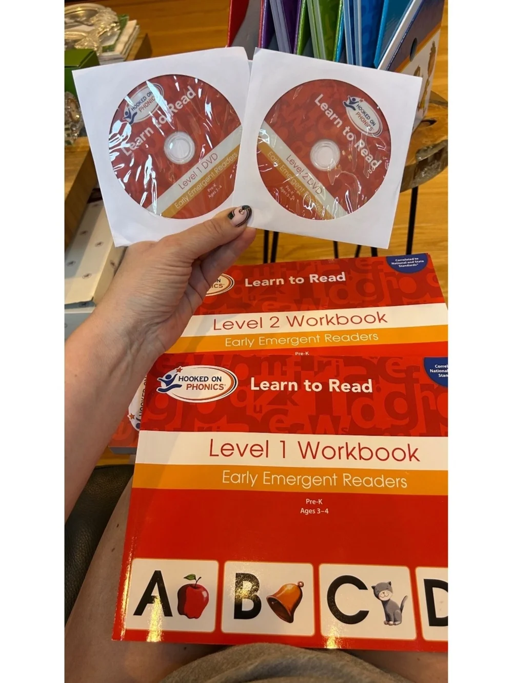 Hooked on Phonics Learn to Read Complete Set with Workbooks, Flash Cards, DVD
